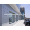 Material irrompible de 4MM Silver Mirror Aluminum Composite Panel utilizado en la construcción